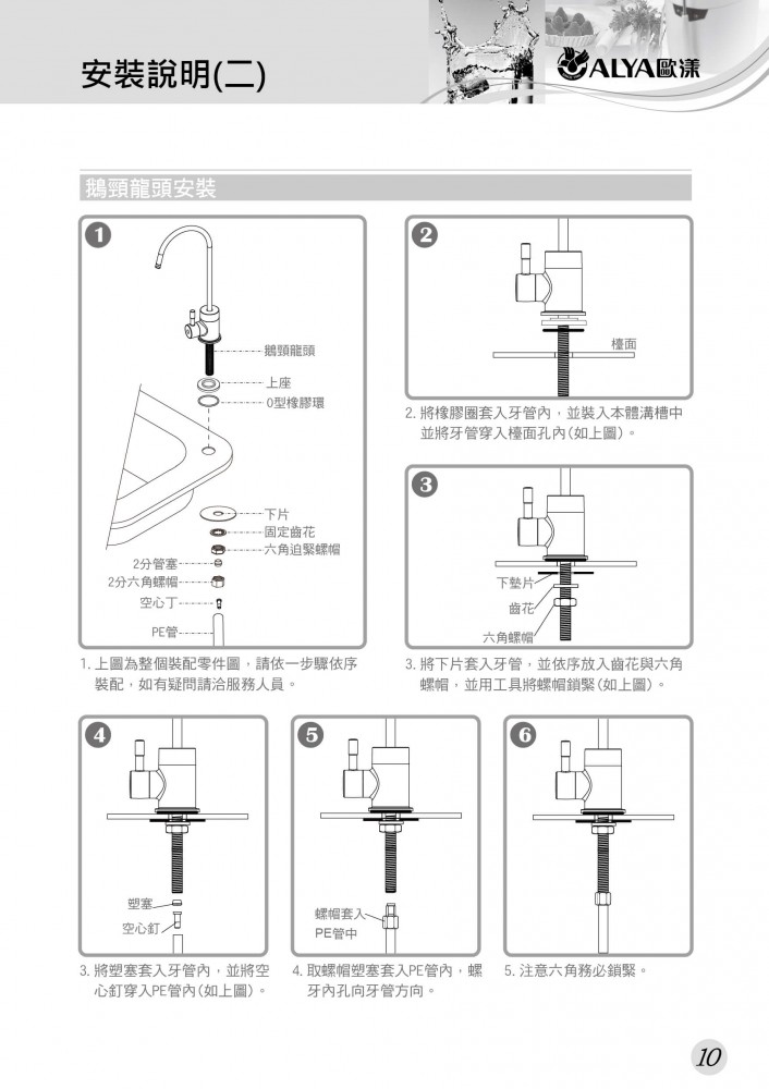 歐漾淨水CTE-200_SuperClean UV智慧型淨水器說明書